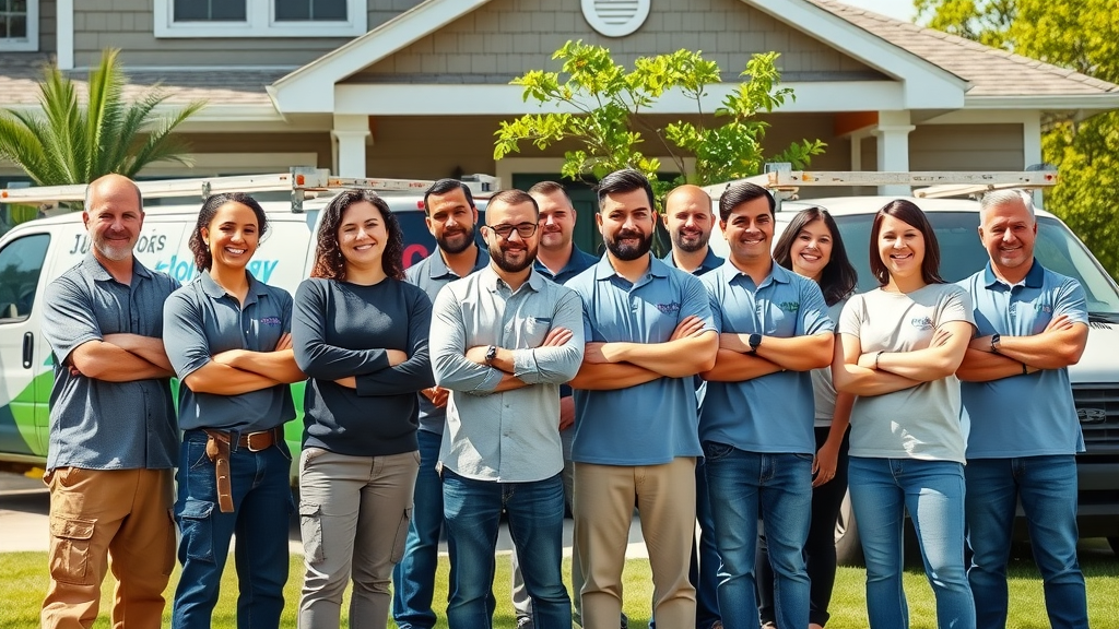 Proud diverse team of local flooring contractors, Columbia SC, flooring store, residential and commercial expertise