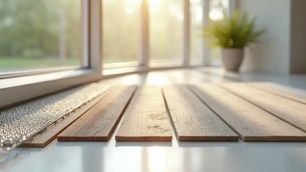 screened porch material options: aluminum mesh, wood planks, composite decking in Columbia SC